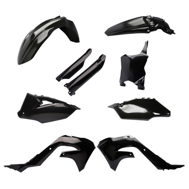 Cycra 21-23 Kawasaki KX450X Powerflow Body Kit - Black - CYCRA1CYC-9325-12