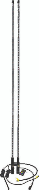 QuadBoss 6Ft Clear Dual Whip Remote - QUADBOSS609663