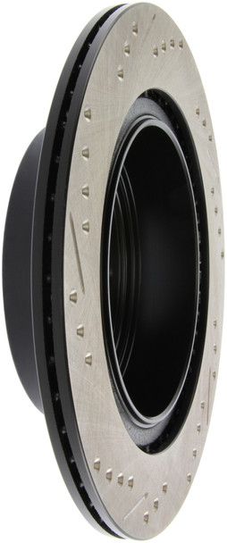 StopTech 06-07 350Z / 05-07 G35 / 06-07 G35X SportStop Slotted & Drilled Rear Left Rotor - STOPTECH127.42088L