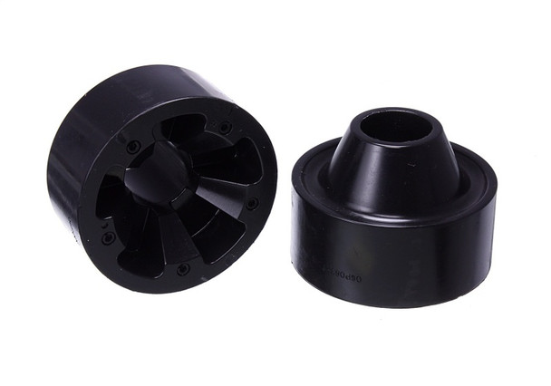Energy Suspension 07-17 Jeep Wrangler (JK) Black Rear Coil Spring Spacer 1-3/4in Lift Set - ENERGYSUSPENSION2.6112G