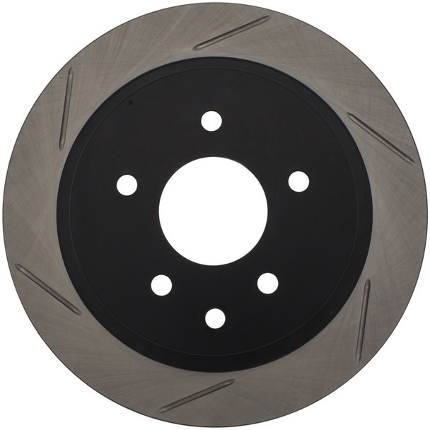 StopTech Power Slot 03-05 350Z / 03-04 G35 / 03-05 G35X SportStop Slotted Rear Right Rotor - STOPTECH126.42077SR