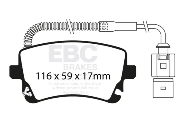 EBC Greenstuff Brake Pad Sets