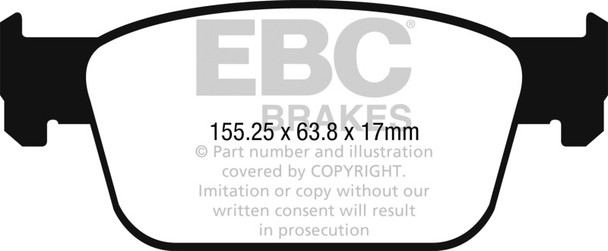 EBC Greenstuff Brake Pad Sets