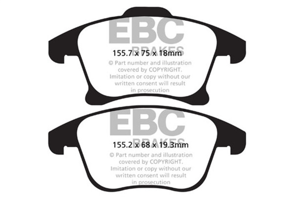 EBC Redstuff Brake Pad Sets