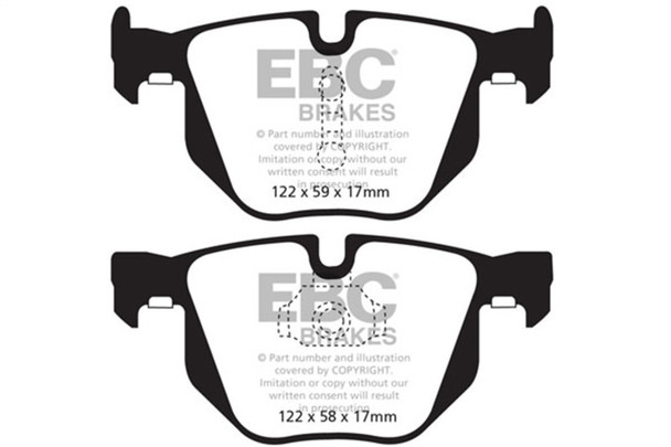 EBC Greenstuff Brake Pad Sets