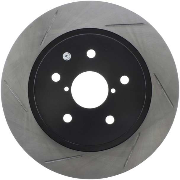 StopTech 16-17 Subaru WRX w/EyeSight Technology Sport Slotted Rear Right Rotor - STOPTECH126.47037SR