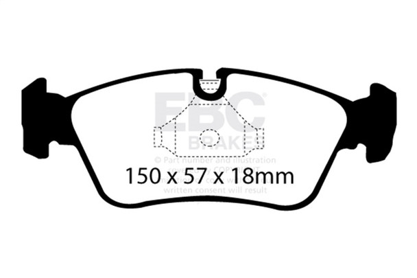 EBC Greenstuff Brake Pad Sets