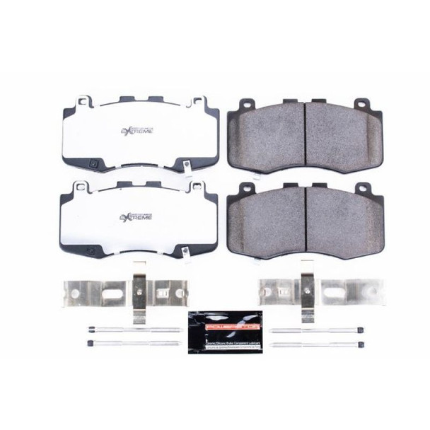 Power Stop 18-19 Jeep Grand Cherokee Front Z36 Truck & Tow Brake Pads w/Hardware - POWERSTOPZ36-6006