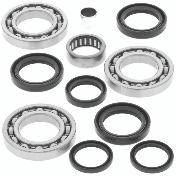 QuadBoss 06-07 Polaris Hawkeye 300 4x4 Front Differential Bearing & Seal Kit - QUADBOSS413972