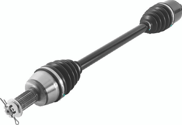 QuadBoss 11-14 Polaris Ranger 900 Diesel Front Left Replacement Axle - QUADBOSS609397