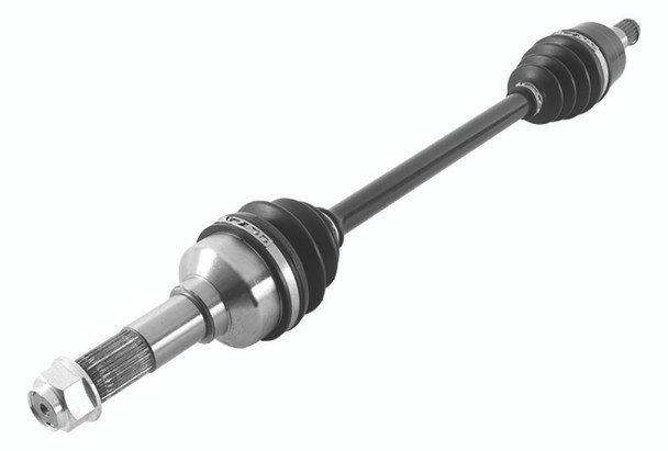 QuadBoss 06-09 Yamaha YXR450 Rhino 4x4 Front Left Replacement Axle - QUADBOSS609470