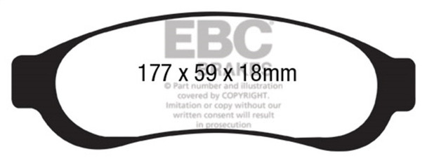 EBC Yellowstuff Brake Pad Sets