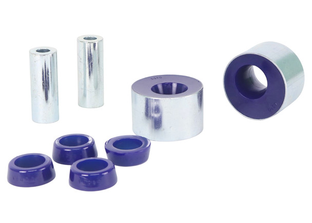 SuperPro 07-13 Nissan Altima Front Lower Control Arm Inner Rear Bushing Kit-Double-Offset (+Caster) - SUPERPROSPF5390K