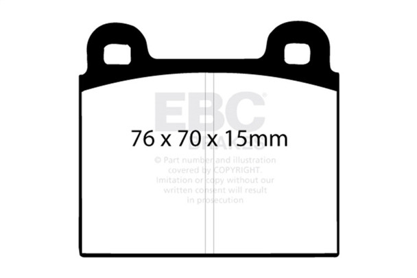 EBC Redstuff Brake Pad Sets