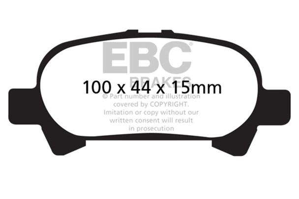 EBC Redstuff Brake Pad Sets