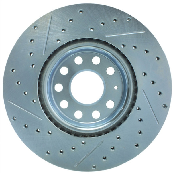 StopTech Select Sport 06-17 Volkswagen Jetta Slotted & Drilled Front Left Rotor - STOPTECH227.33098L