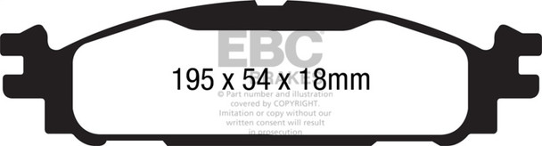 EBC Greenstuff Brake Pad Sets