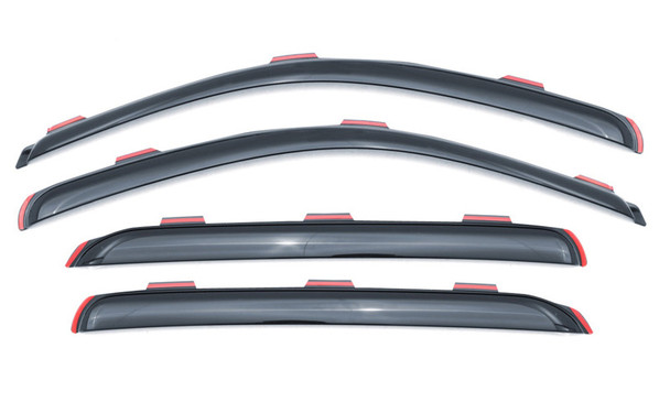 Lund 19-23 Dodge Ram 1500 Crew Cab Ventvisor Elite - Blue Grey (4 Pc.) - LUND184806