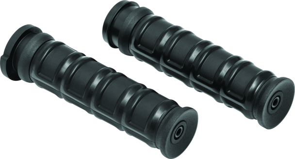 Kuryakyn Dillinger Grips Throttle-By-Wire Black - KURYAKYN6675