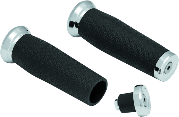 Kuryakyn Thresher Grips Universal 7/8inch Chrome - KURYAKYN5950