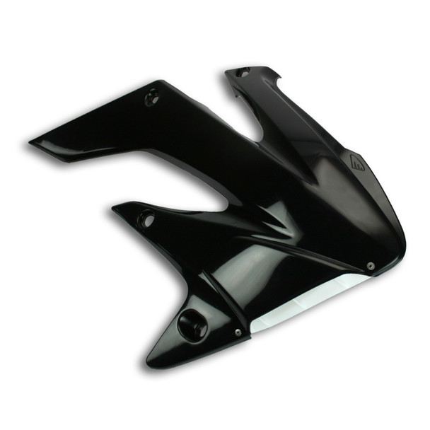 Cycra 04-09 Honda CRF250R Powerflow Radiator Shrouds - Black - CYCRA1CYC-1875-12