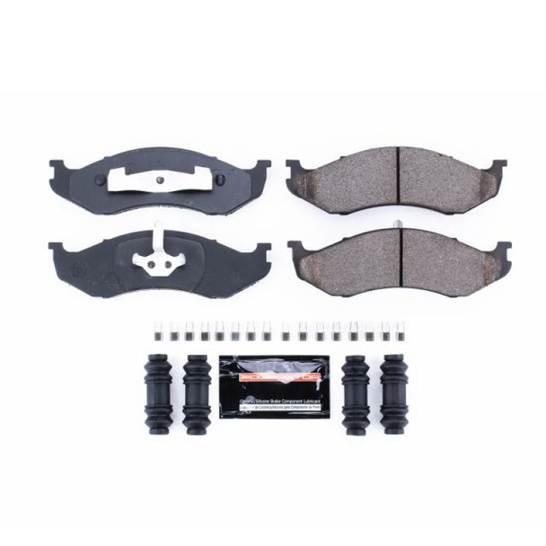 Power Stop 90-01 Jeep Cherokee Front Z23 Evolution Sport Brake Pads w/Hardware - POWERSTOPZ23-477