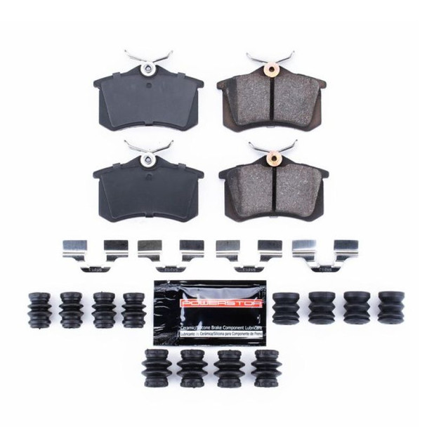 Power Stop 03-04 Audi A4 Rear Z23 Evolution Sport Brake Pads w/Hardware - POWERSTOPZ23-340A
