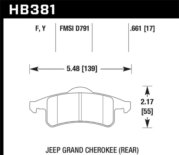 HAWK LTS Brake Pads