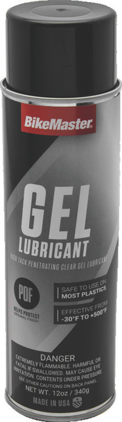 BikeMaster Penetrating Gel Lubricant 12Oz (Aerosol) - BIKEMASTER532703