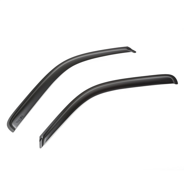 Rugged Ridge Front Window Visors Black 99-07 GM Pickup & SUV - RUGGEDRIDGE81349.02