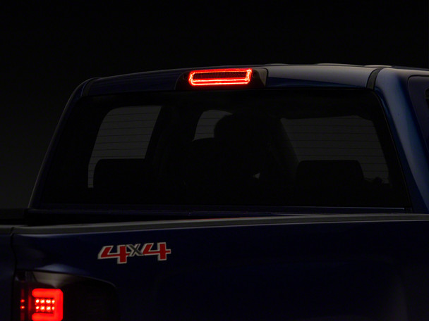 Raxiom 14-18 Chevrolet Silverado Axial Series LED Third Brake Light- Smoked - MSM-T-597992