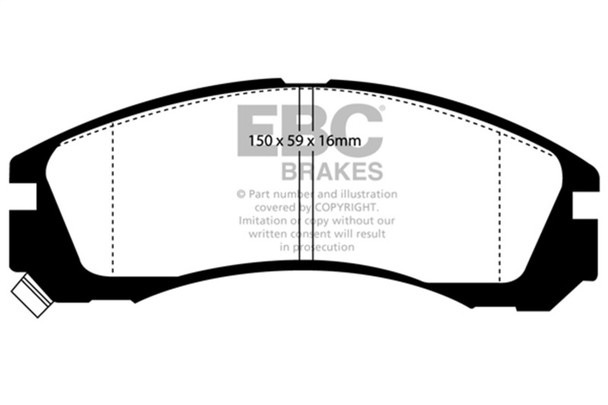 EBC Greenstuff Brake Pad Sets