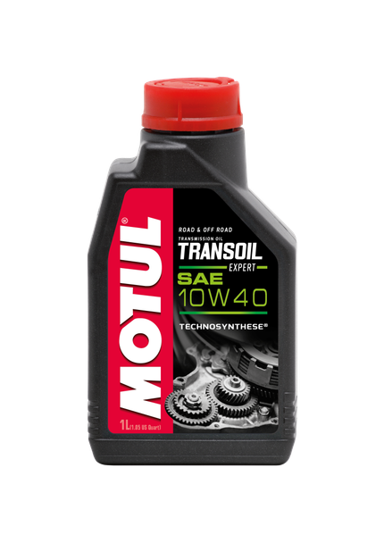 Motul 1L Powersport TRANSOIL Expert SAE 10W40 Technosynthese Fluid for Gearboxes - MSM-T-503641