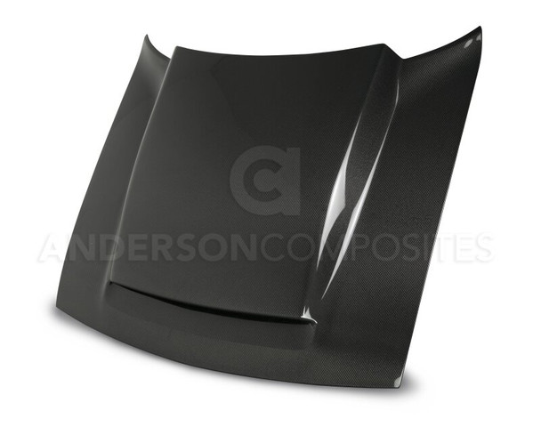 Anderson Composites 2018 Dodge Demon Cowl-Style Carbon Fiber Hood - MSM-T-195934