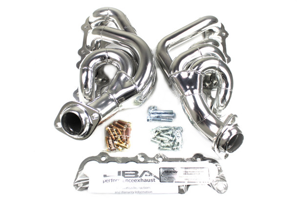 JBA 15-20 Ford F-150 5.0L Coyote 1-3/4in Primary Silver Ctd Cat4Ward Header - MSM-T-447407