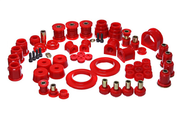 Energy Suspension 00-02 Toyota 4Runner 4WD Red Hyper-Flex Master Bushing Set - MSM-T-114470