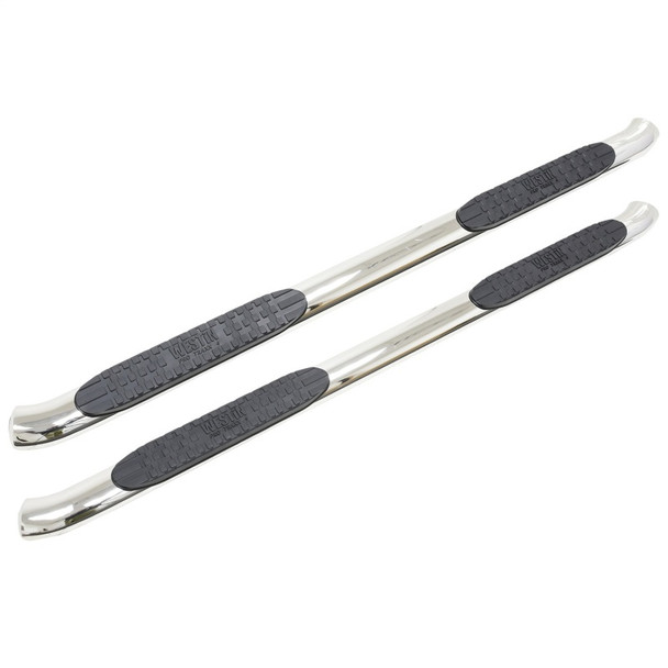 Westin 2014-2018 Chevy Silverado 1500 Crew Cab PRO TRAXX 4 Oval Nerf Step Bars - SS - MSM-T-157921