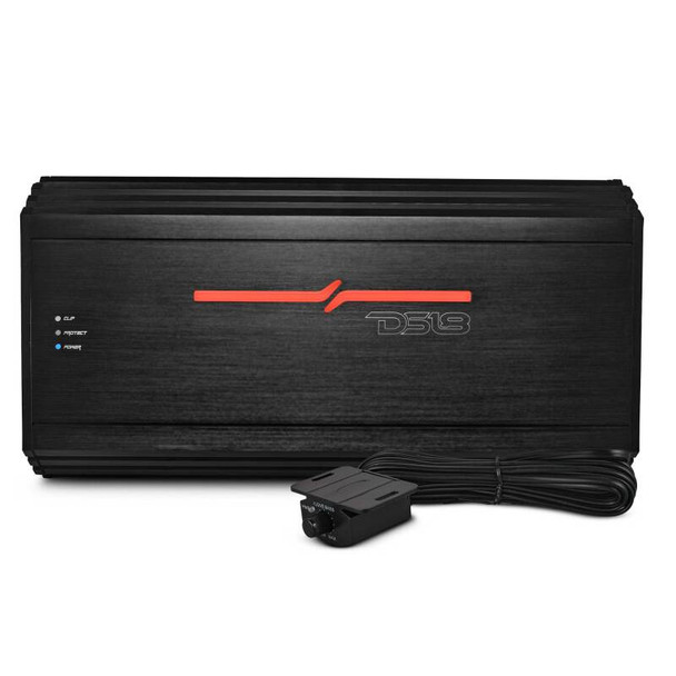 DS18 1-Channel Class D Amplifier 1500/1ohm 950/2ohm 550/4ohm Watts RMS - MSM-T-932705