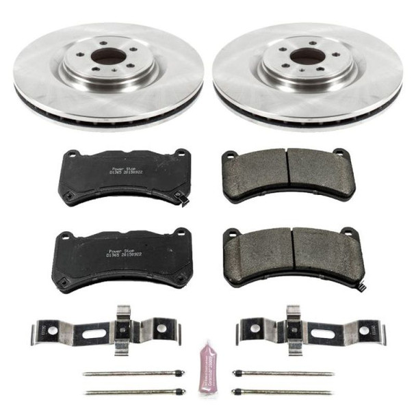 Power Stop 13-14 Ford Mustang Front Autospecialty Brake Kit - MSM-T-794011G
