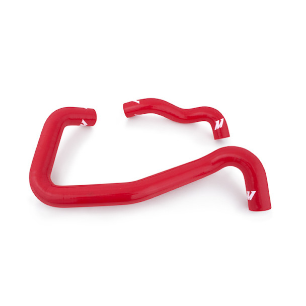 Mishimoto 05-07 Ford 6.0L Powerstroke Coolant Hose Kit (Monobeam Chassis) (Red) - MSM-T-301065