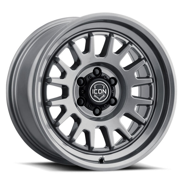 ICON Anza 17x8.5 / 6x5.5 / 25mm Offset / 5.75in BS - Gun Metal Wheel - MSM-T-832170