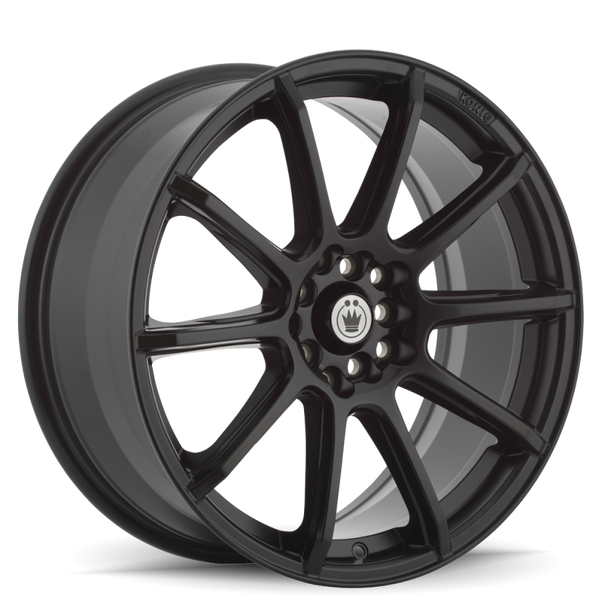 Konig Control 17x7 5x100 / 5x114.3 ET45 Matte Black - MSM-T-462628