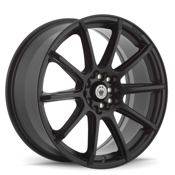 Konig Control 17x7 5x108 / 5x114.3 ET40 Matte Black - MSM-T-462630