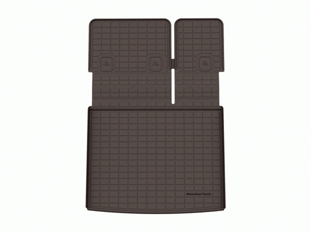WeatherTech 19-22 Jeep Cherokee KL (w/Cargo Floor in Highest Pos) Seatback Cargo Liner HP - Cocoa - MSM-T-561760