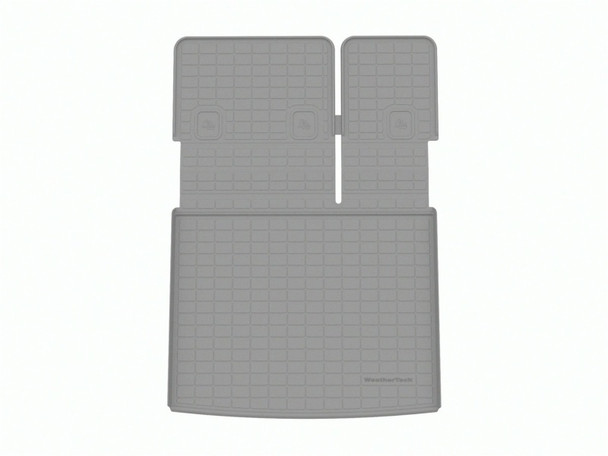 WeatherTech 19-22 Jeep Cherokee KL (w/Cargo Floor in Highest Pos) Seatback Cargo Liner HP - Grey - MSM-T-561762