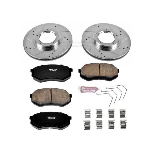 Power Stop 95-04 Toyota Tacoma Front Z23 Evolution Sport Brake Kit - MSM-T-390283