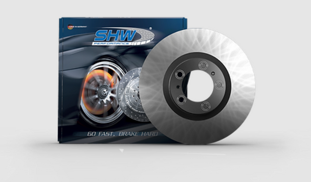 SHW 01-06 BMW M3 3.2L Right Front Smooth Monobloc Brake Rotor (34112229530) - MSM-T-507100