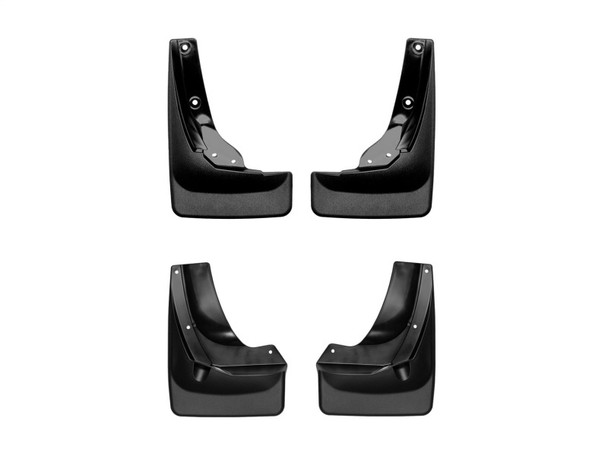 WeatherTech 21-23 Honda Ridgeline No Drill Mudflaps - Black - MSM-T-557234