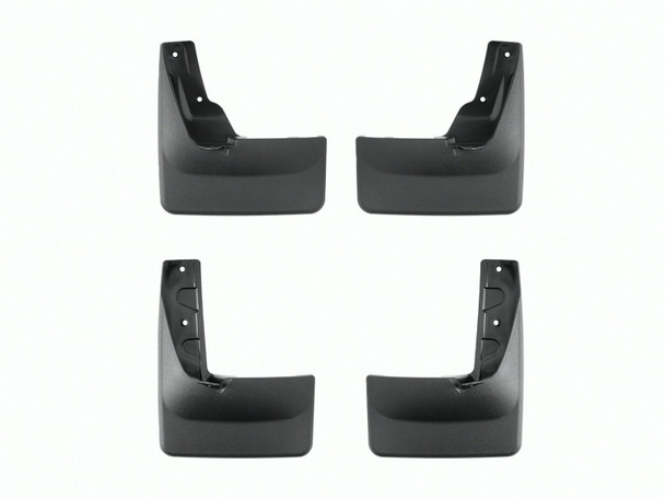 WeatherTech 22-23 Toyota Tundra (Incl. Hybrid) No Drill Mudflaps - Black - MSM-T-552955