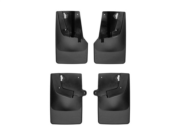WeatherTech 2017+ Chevrolet Colorado No Drill Mudflaps - Black - MSM-T-557200